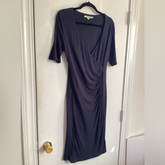 BODEN Navy elegant dress size 8R - Picture 2 of 6